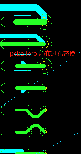 PCBallegro过孔局布过孔替换