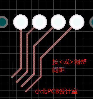 ad多根网络线一起走线