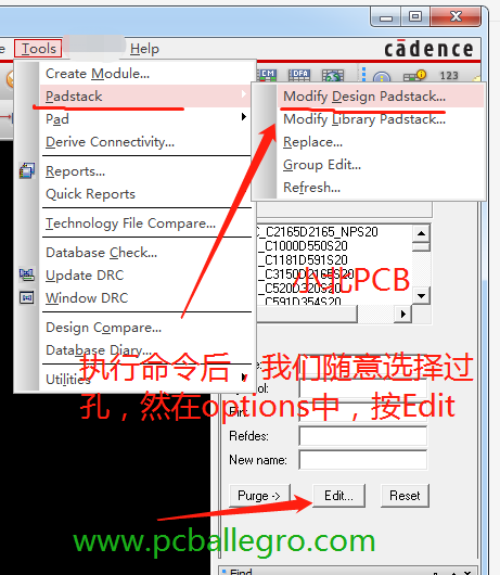 Allegro盲孔/埋孔的设置，并区分通孔的显示方式。