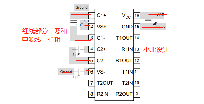 max232与DB9连接的典型应用图及芯片引脚的介绍