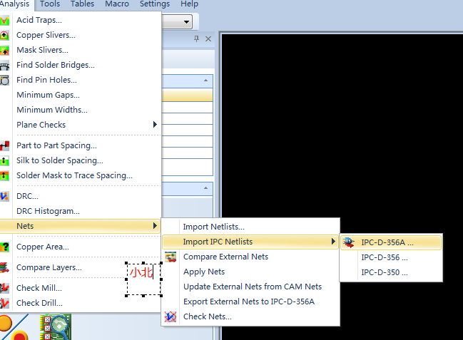 CAM350进行IPC网表对盲埋孔的设置